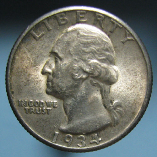 Nicely-Toned-1934-Washington-Quarter